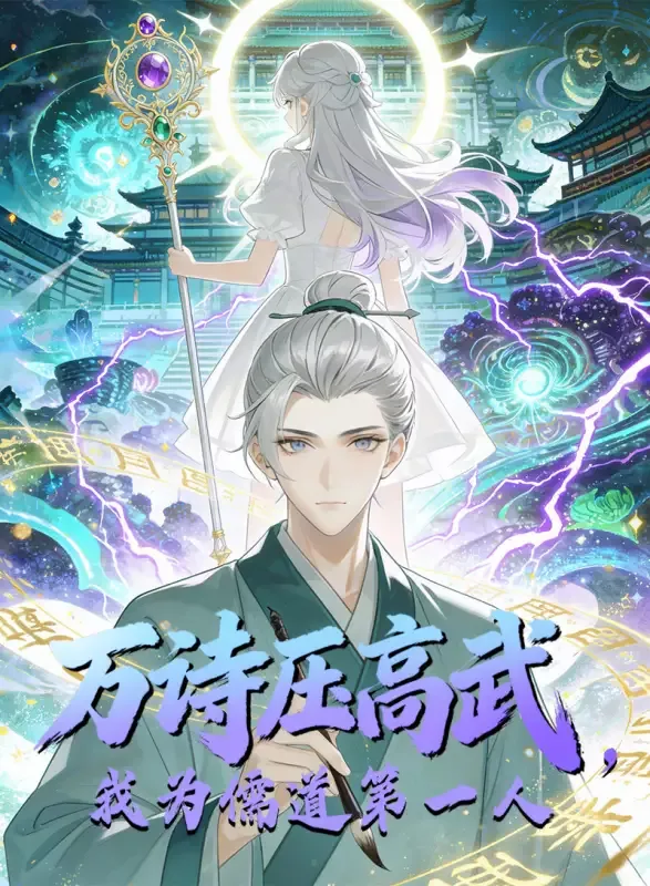 《万诗压高武，我为儒道第一人》封面