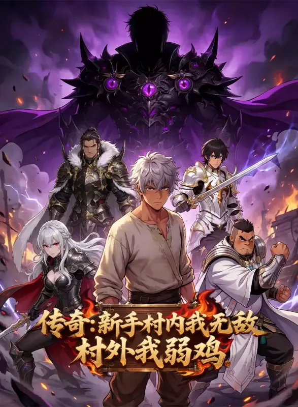 《传奇：新手村内我无敌，村外我弱鸡》封面