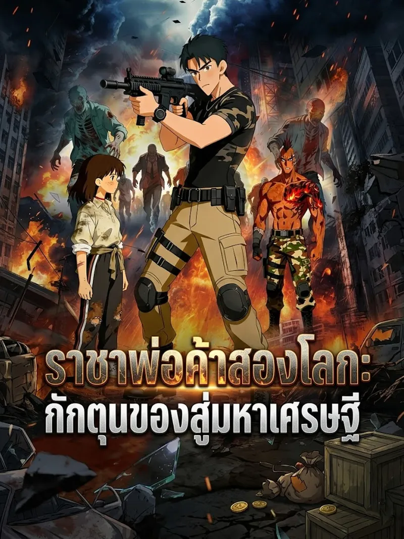 หน้าปกราชาพ่อค้าสองโลก: กักตุนของสู่มหาเศรษฐี