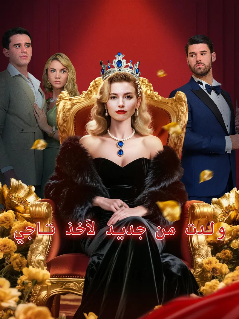غلاف ولدت من جديد لأخذ تاجي
