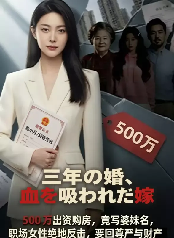 「三年の婚、血を吸われた嫁」のカバー画像