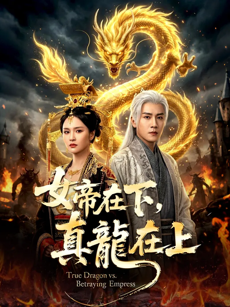 《女帝在下，真龍在上》封面