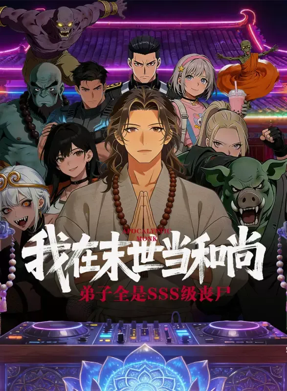 《我在末世当和尚，超度SSS级丧尸》封面