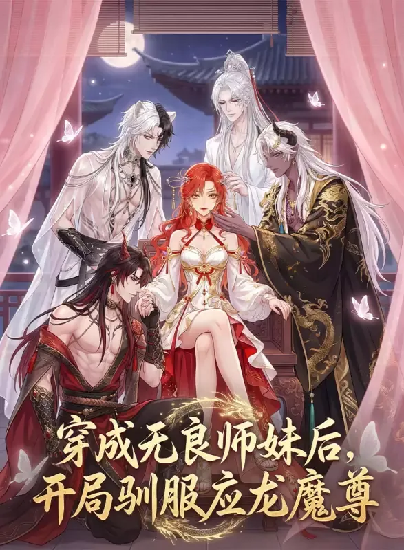 《穿成无良师妹后，开局驯服应龙魔尊》封面