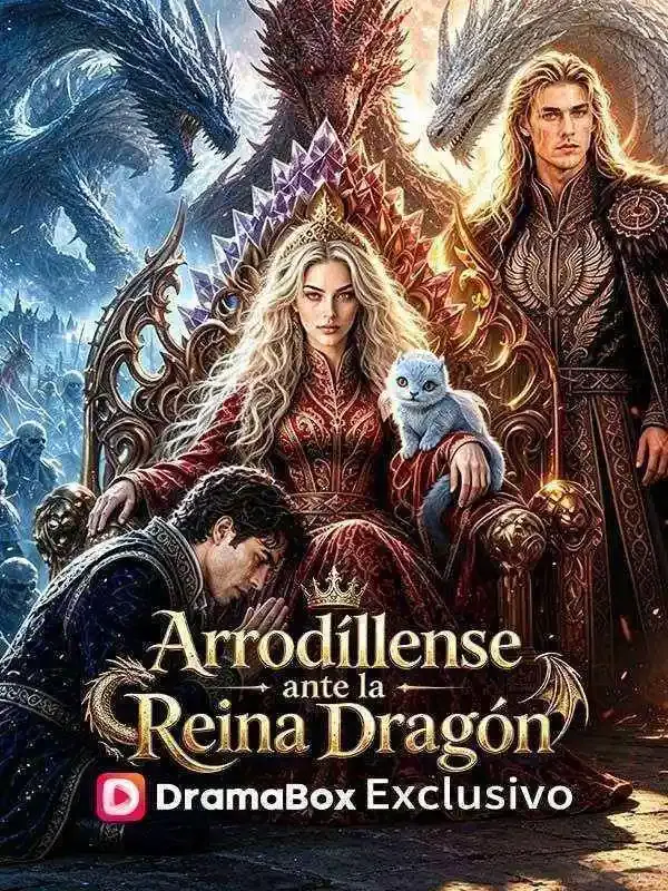 Portada de Arrodíllense ante la Reina Dragón (Doblado)