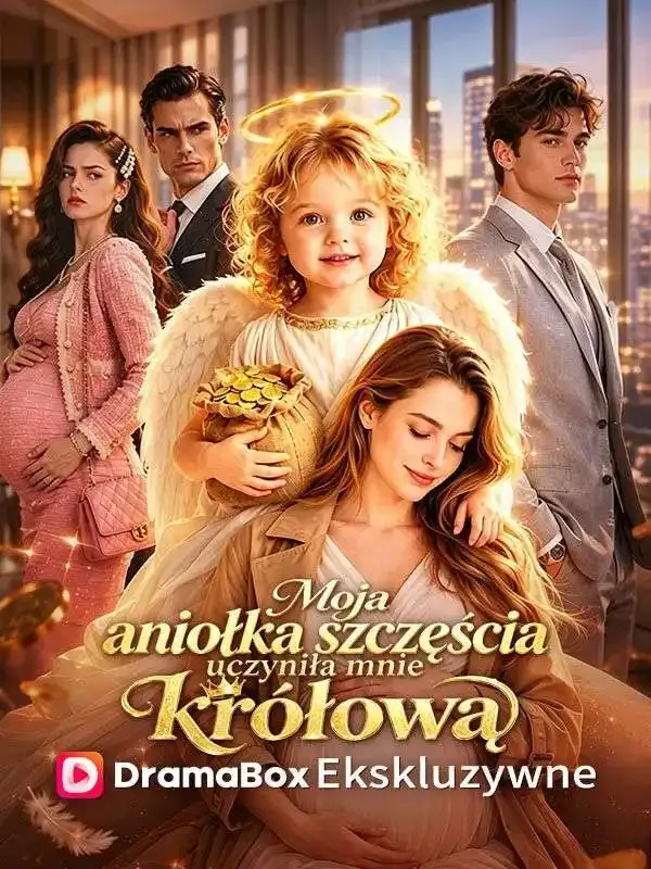 Okładka Moja aniołka szczęścia uczyniła mnie królową