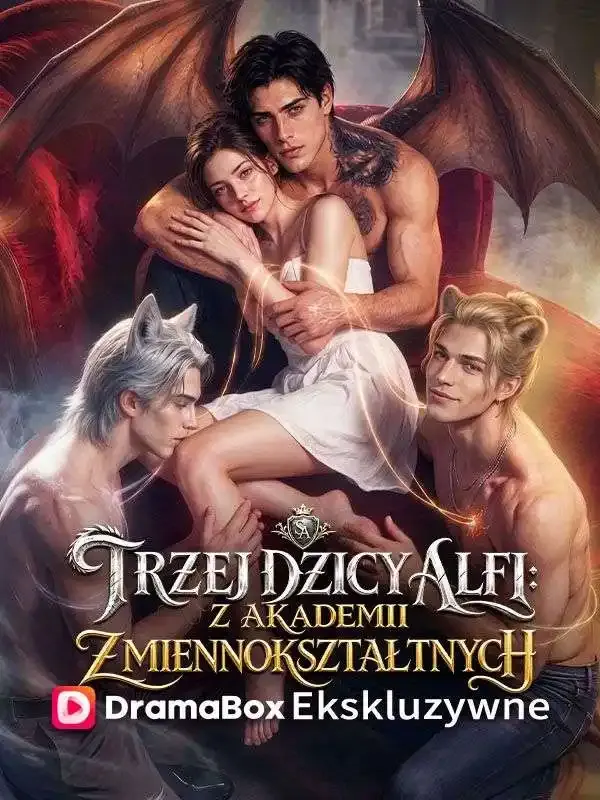 Okładka Trzej dzicy alfi z Akademii Zmiennokształtnych