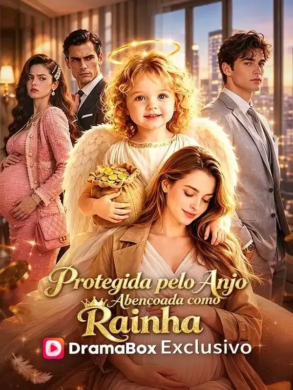 Capa de Protegida pelo Anjo, Abençoada como Rainha (Dublado)