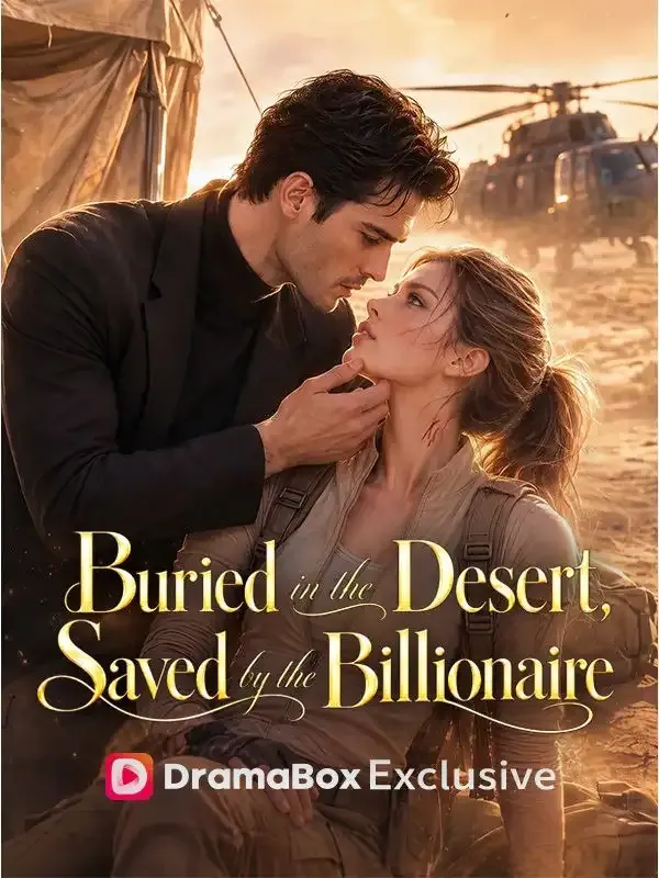 Buried in the Desert, Saved by the Billionaire cover