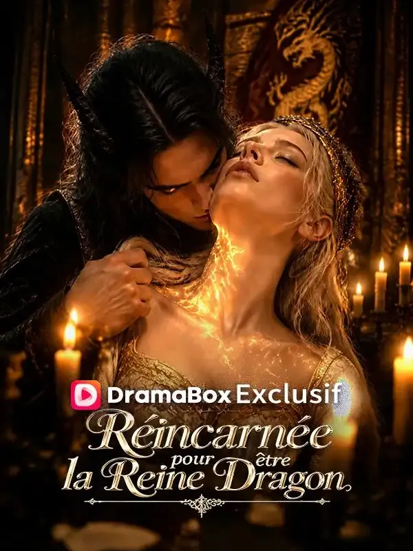 Couverture de Réincarnée pour être la Reine Dragon