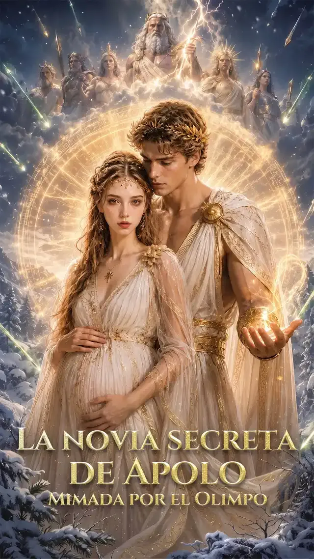Portada de La novia secreta de Apolo - Mimada por el Olimpo