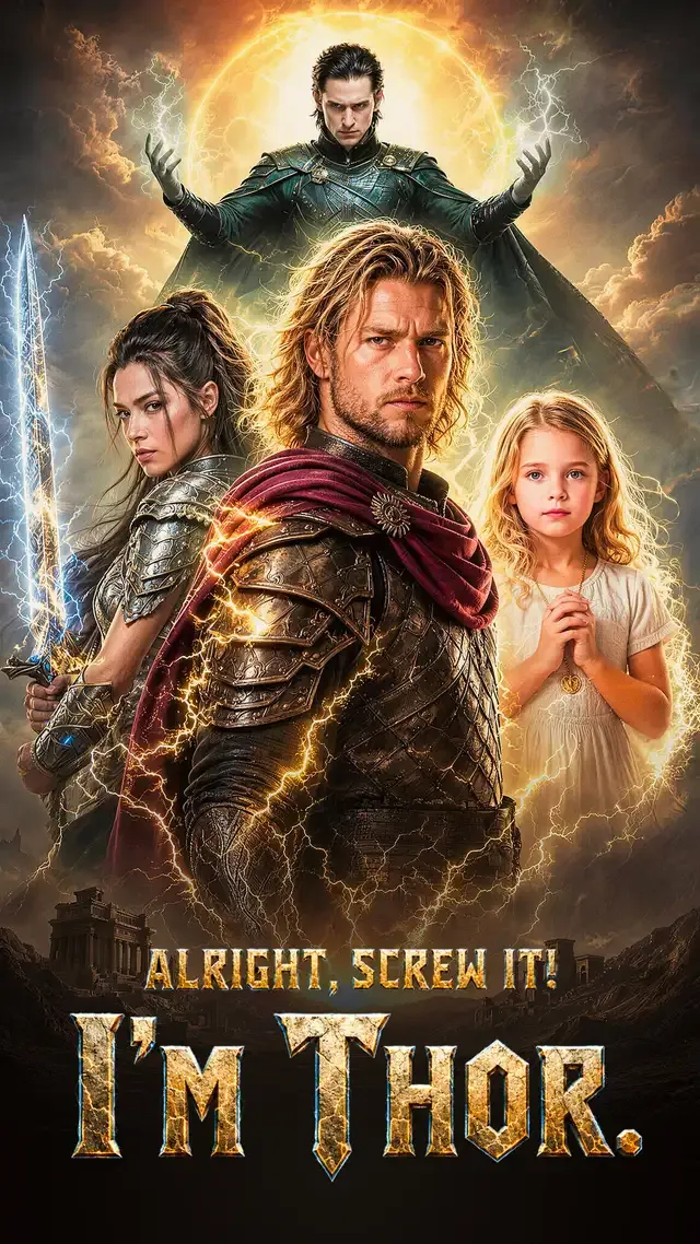 Capa de Tudo bem, dane‑se! Sou Thor