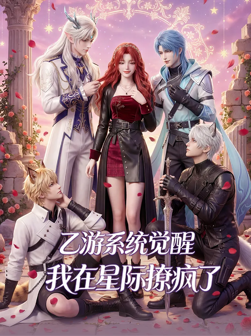 《乙遊系統覺醒，我在星際撩瘋了》封面