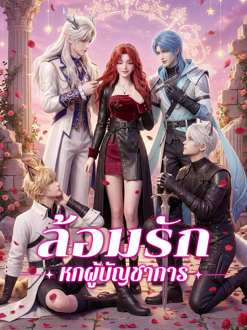 หน้าปกล้อมรักหกผู้บัญชาการ