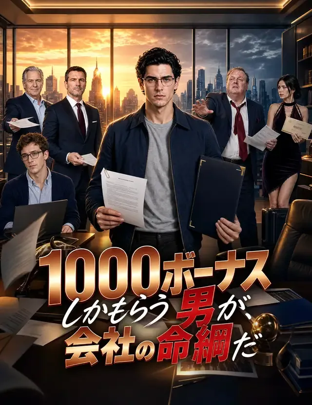 「1000ボーナスしかもらう男が、会社の命綱だ(吹き替え)」のカバー画像