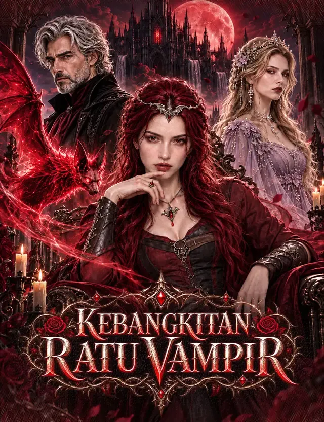 Sampul Kebangkitan Ratu Vampir