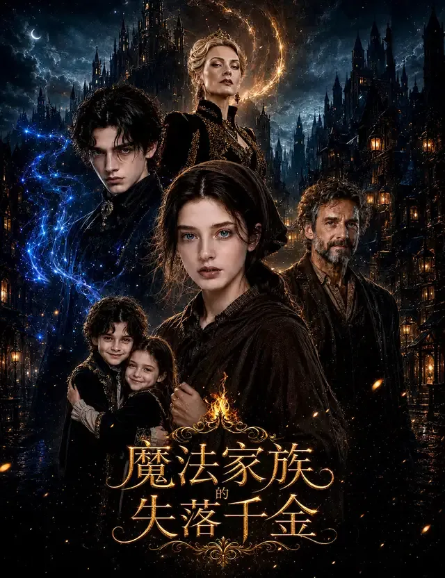 《魔法家族的失落千金》封面