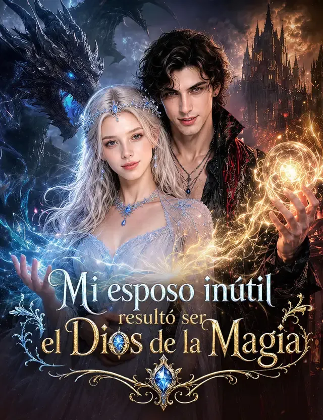Portada de Mi esposo inútil resultó ser el Dios de la Magia
