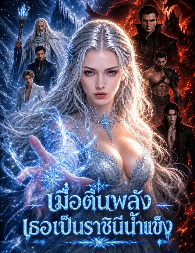 หน้าปกเมื่อตื่นพลัง เธอเป็นราชินีน้ำแข็ง
