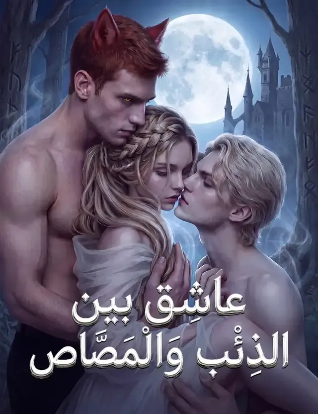 غلاف عاشِق بين الذِئْب وَالْمَصَّاص