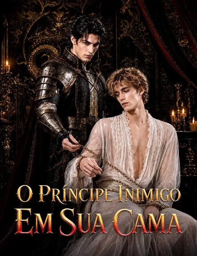 Capa de O Príncipe Inimigo em Sua Cama