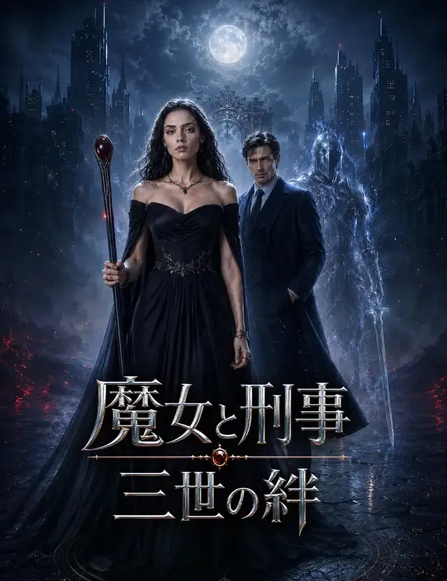 「魔女と刑事、三世の絆」のカバー画像