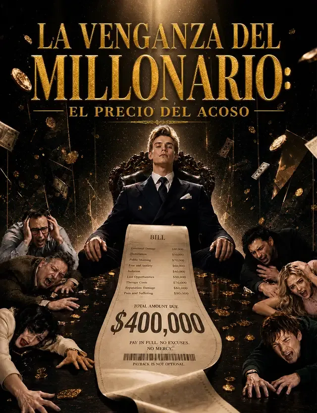 Portada de La venganza del millonario: el precio del acoso