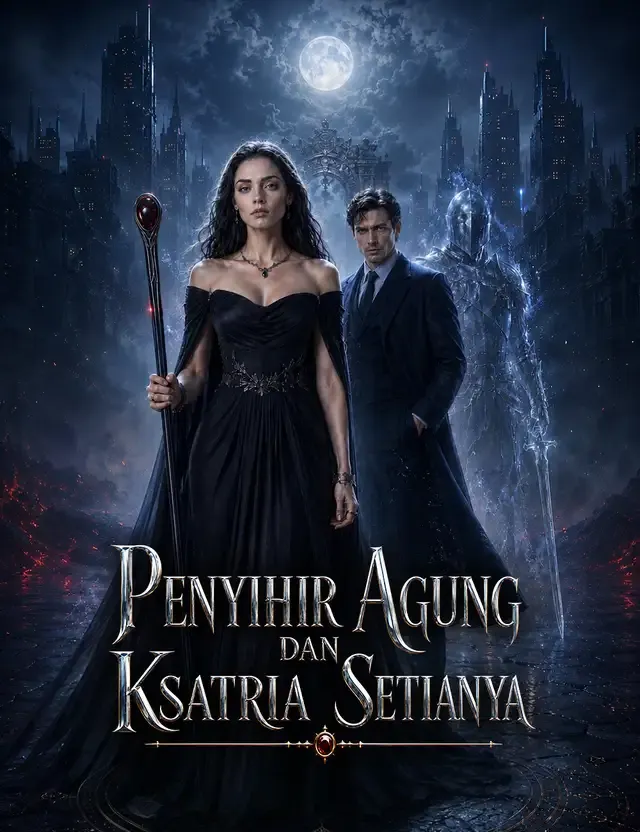 Sampul Penyihir Agung dan Ksatria Setianya