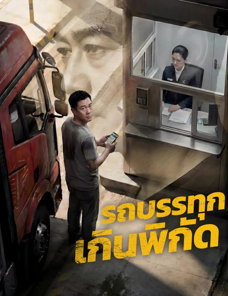 หน้าปกรถบรรทุกเกินพิกัด