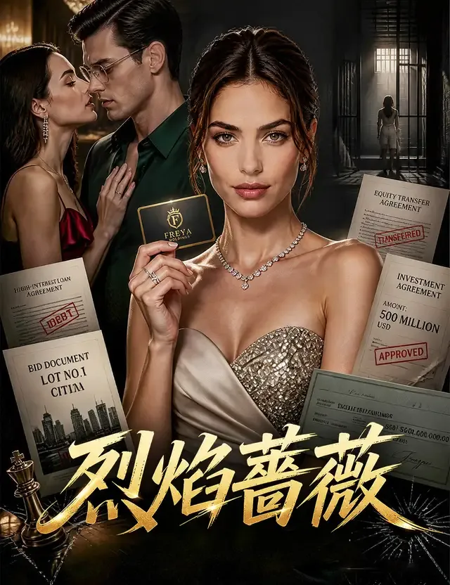 《烈焰薔薇》封面