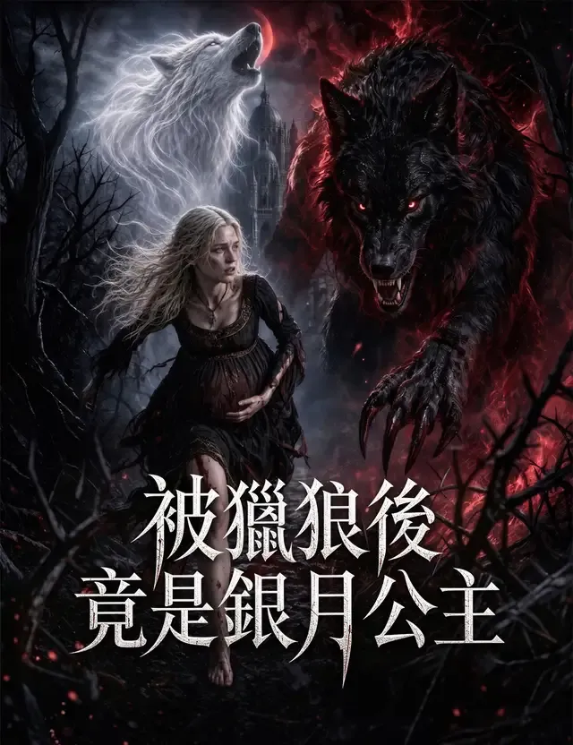 《被獵狼後竟是銀月公主》封面