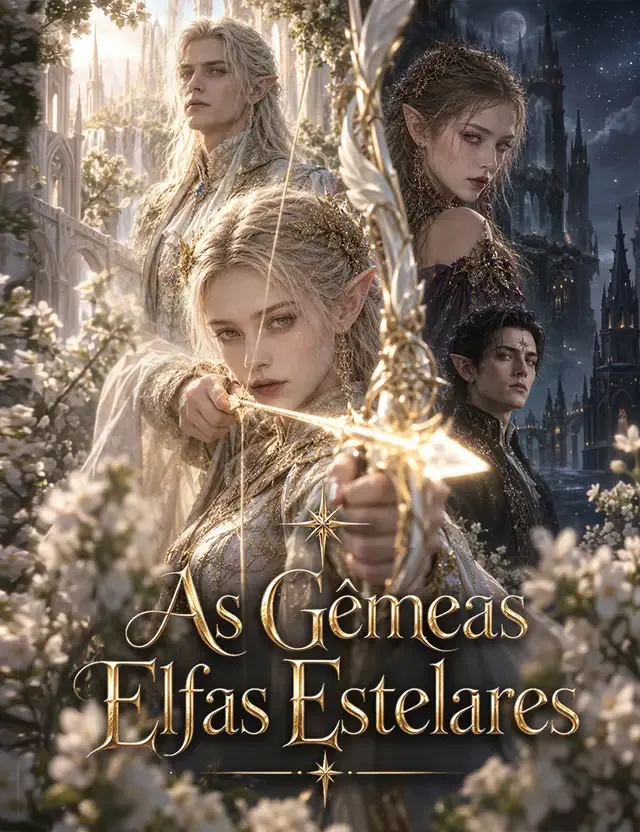 Capa de As Gêmeas Elfas Estelares