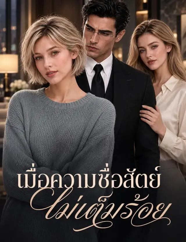 หน้าปกเมื่อความซื่อสัตย์ไม่เต็มร้อย（ฉบับพากย์ ）