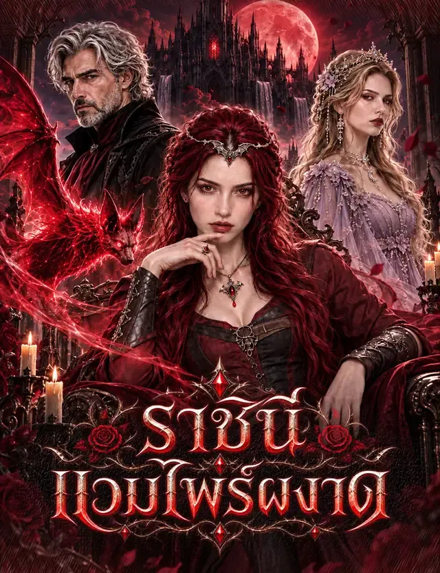 หน้าปกราชินีแวมไพร์ผงาด