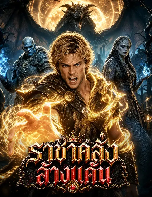หน้าปกราชาคลั่งล้างแค้น （ฉบับพากย์ ）