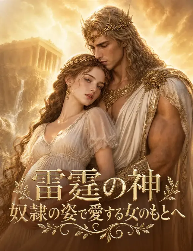 「雷霆の神、奴隷の姿で愛する女のもとへ」のカバー画像