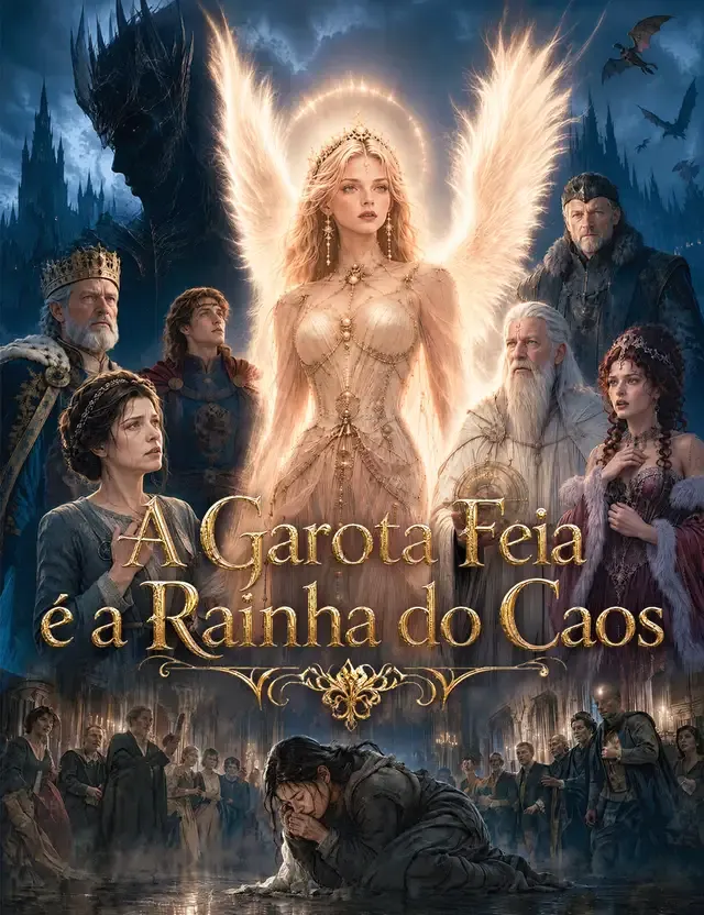 Capa de A Garota Feia é a Rainha do Caos