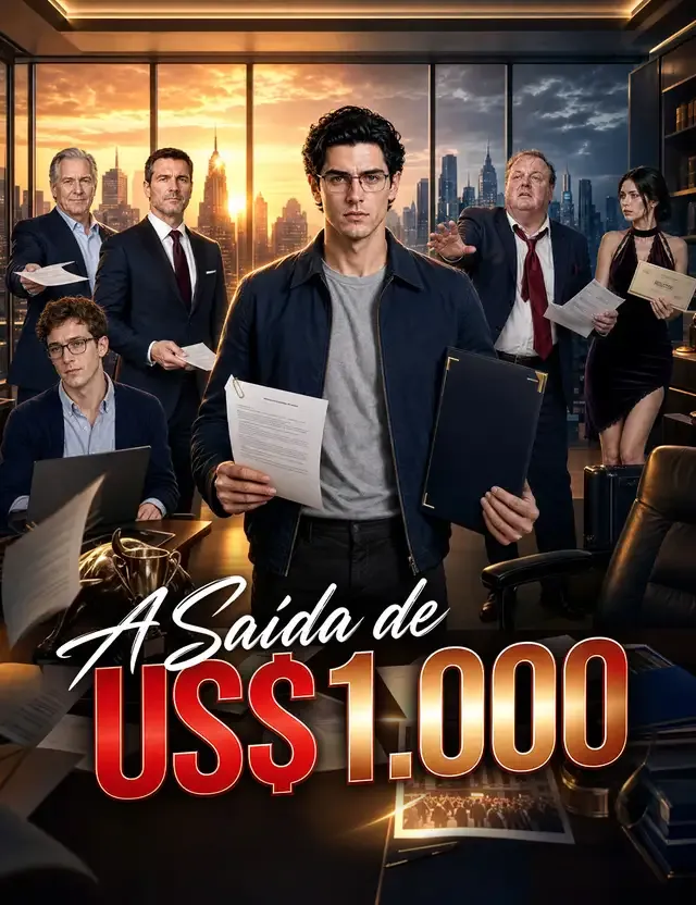 Capa de A Saída de US$ 1.000  [dublado]