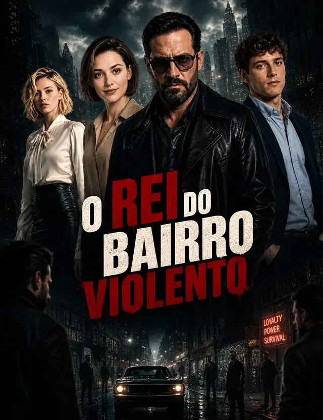 Capa de O Rei do Bairro Violento