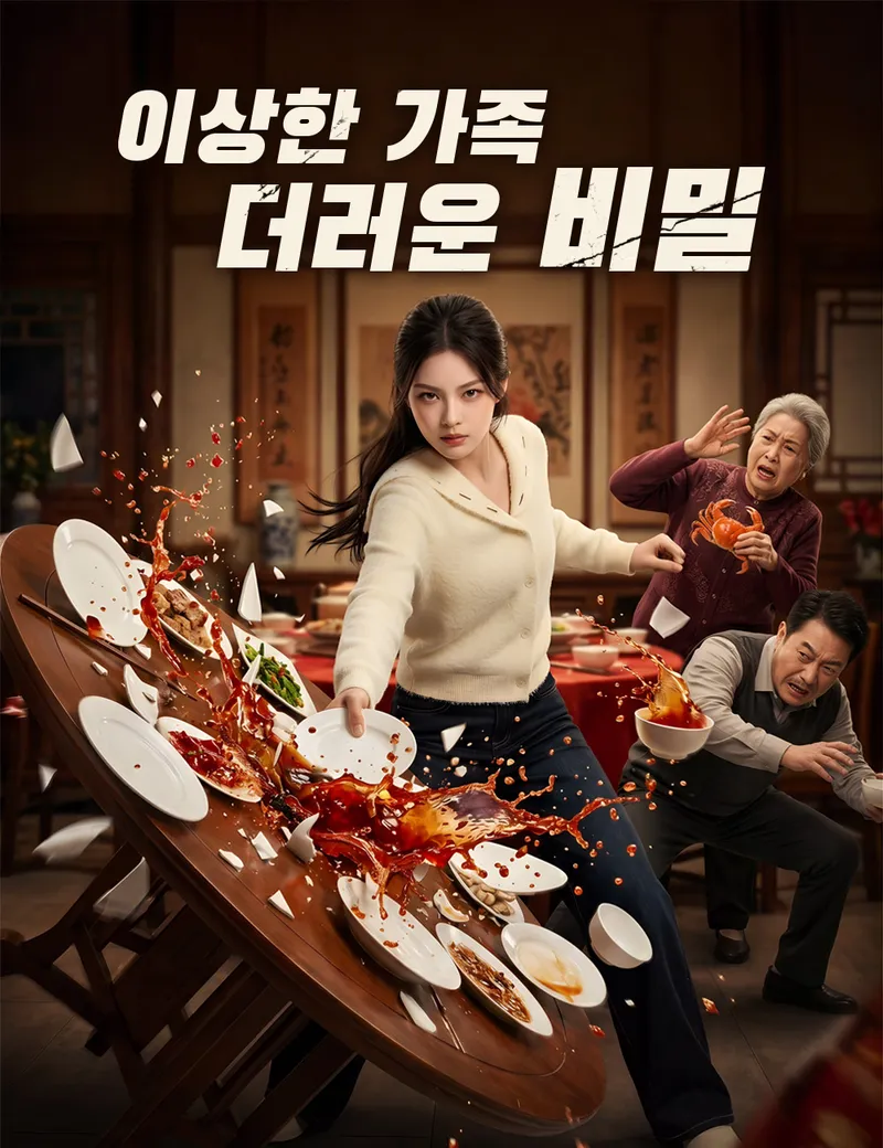 이상한 가족, 더러운 비밀 표지