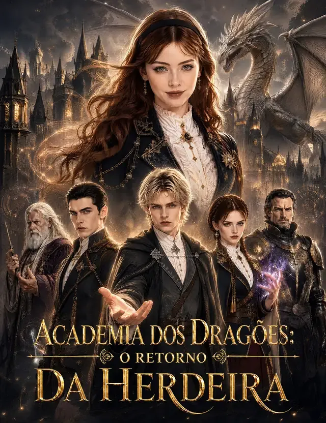 Capa de Academia dos Dragões: O Retorno da Herdeira