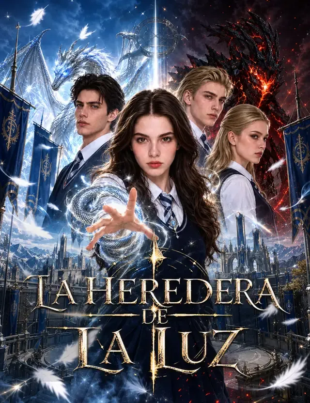 Portada de La heredera de la luz