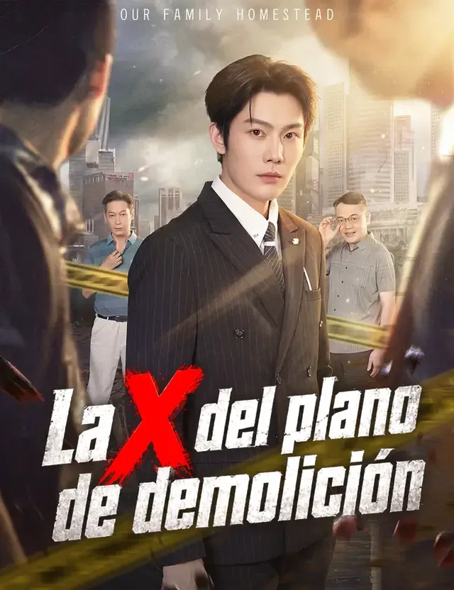 Portada de La X del plano de demolición