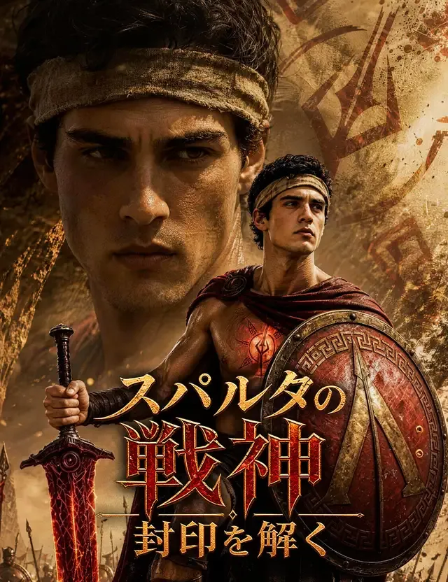 「スパルタの戦神、封印を解く」のカバー画像