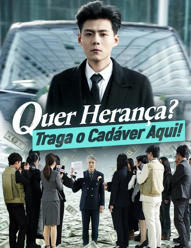 Capa de Quer Herança? Traga o Cadáver Aqui!