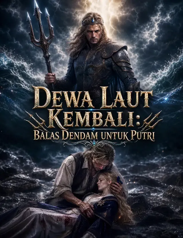 Sampul Dewa Laut Kembali: Balas Dendam untuk Putri