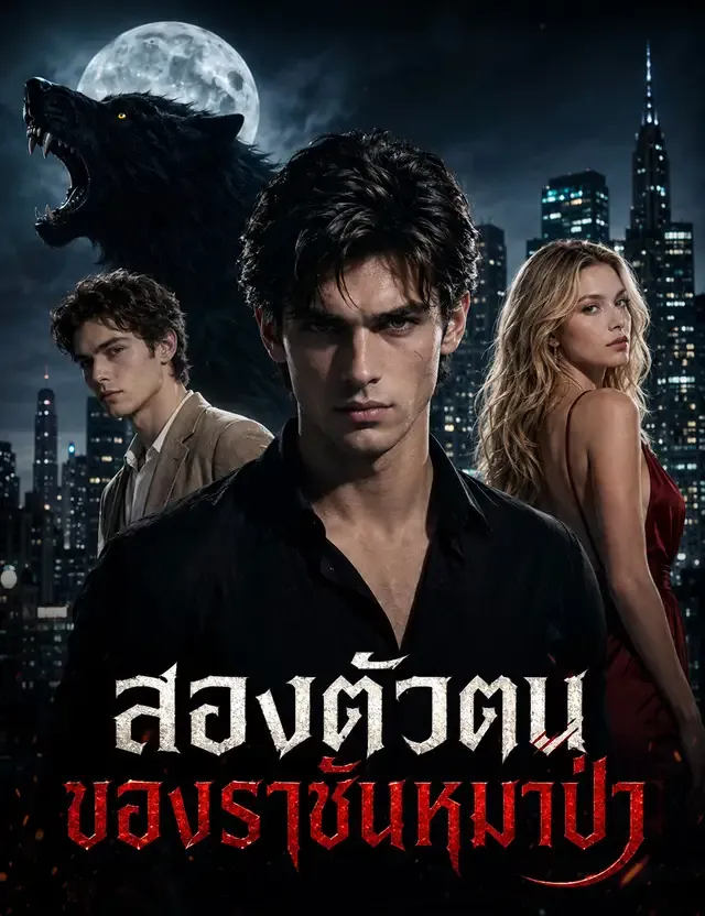 หน้าปกสองตัวตนของราชันหมาป่า