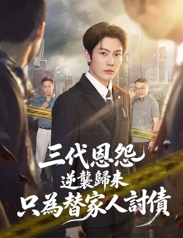 《三代恩怨，逆襲歸來只為替家人討債》封面