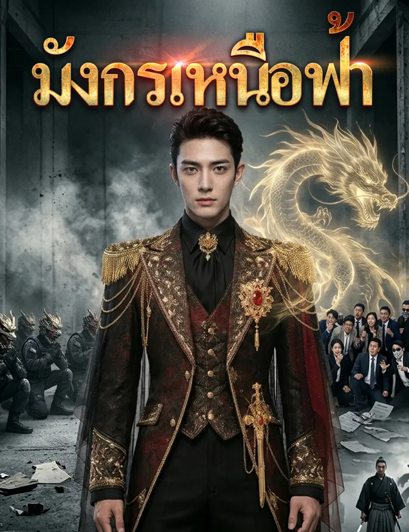 หน้าปกมังกรเหนือฟ้า