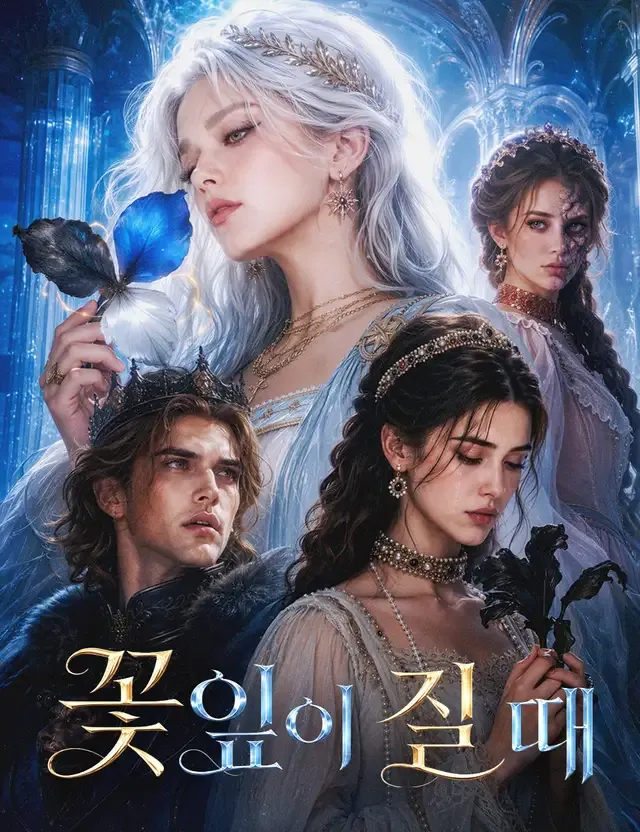 꽃잎이 질 때 표지